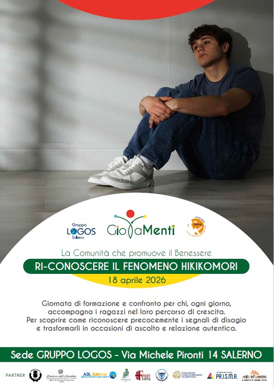Ri-conoscere il fenomeno Hikikomori | 18 aprile 2026 | Gruppo Logos – Salerno